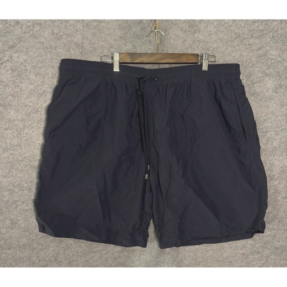 Vilebrequin Swim Trunks Mens 4XL Blue Mesh Lined Preppy Beach- SIZE NOTE
